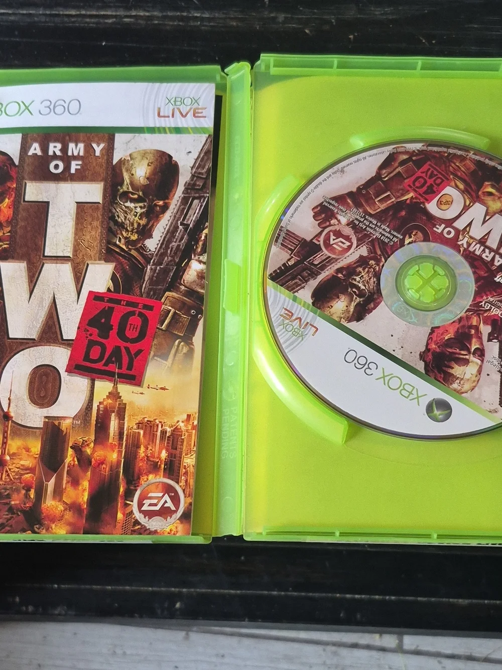 - Army of Two: The 40th Day (Green)